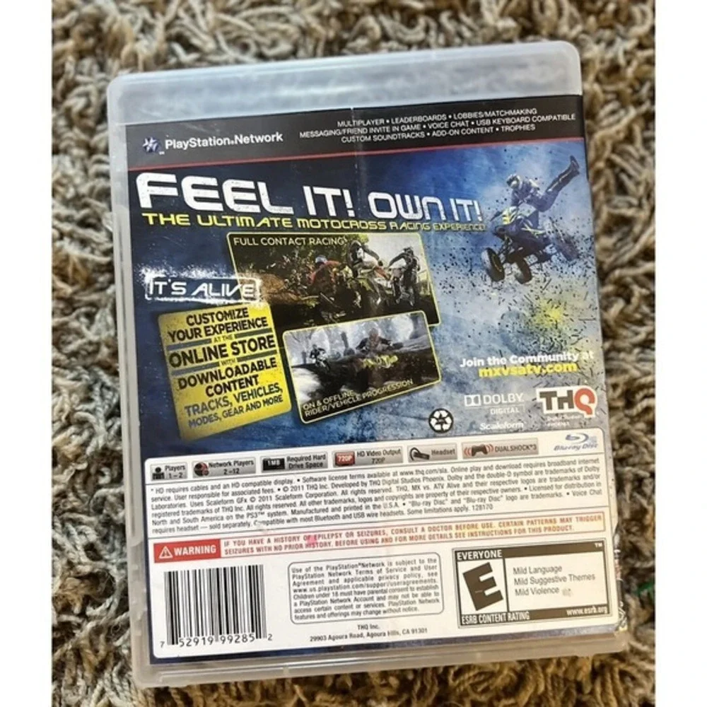 The lot Of‎ 4 Game Ps3 - Read Description